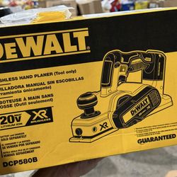 DEWALT 20V MAX Planer, 30,000 Cuts Per Minute, 2 mm Cut Depth, Brushless Motor, Bare Tool Only