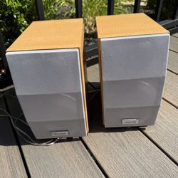 Two Panasonic SB-PM700 Book Shelf Speakers.  