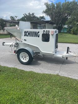 Schwing p88 concrete pump