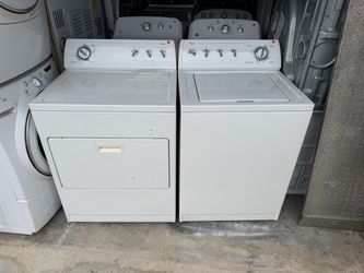 Washer and dryer