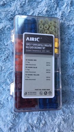 120pcs T-tap wire splice