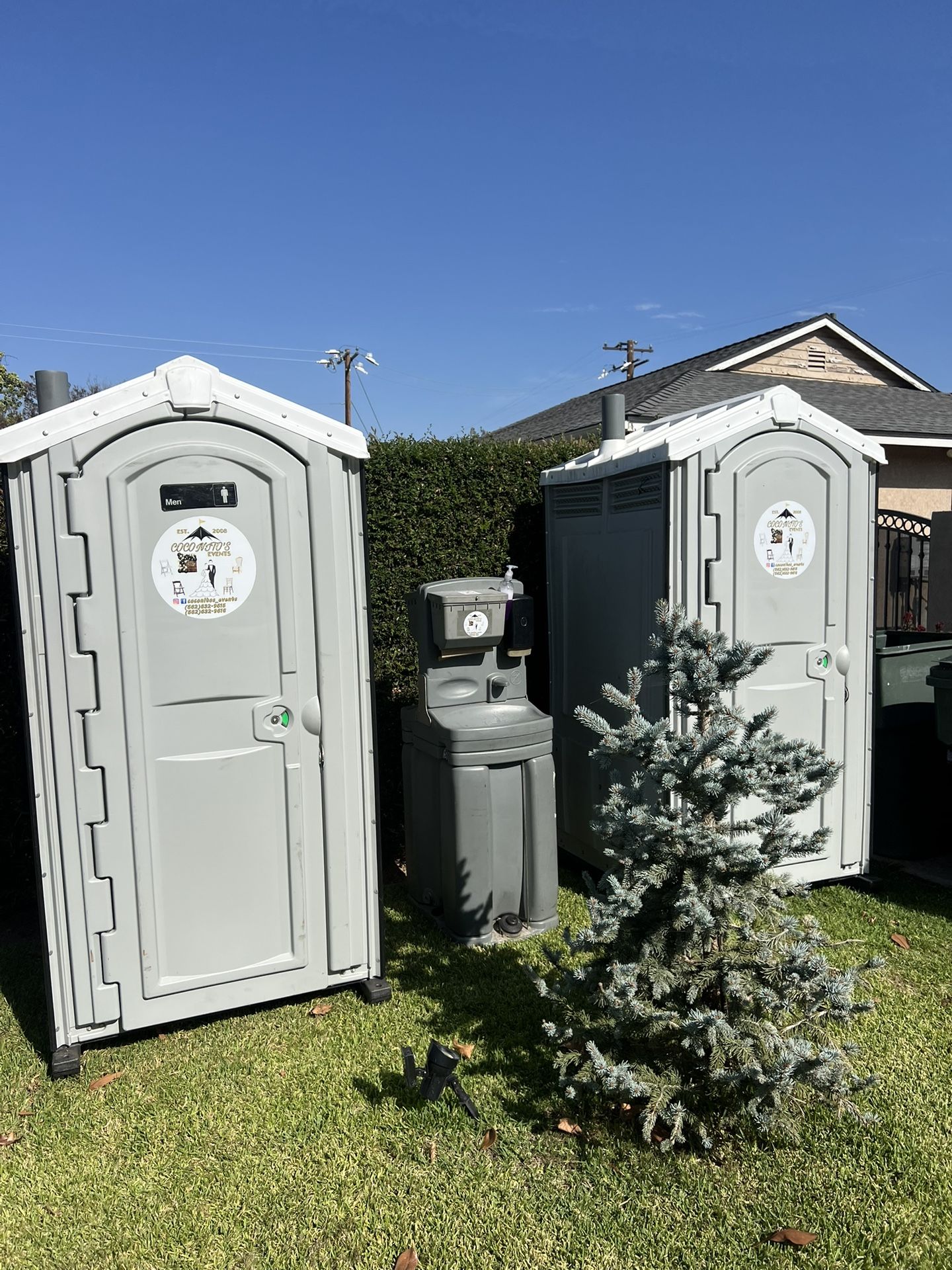 Portal Potties Sinks