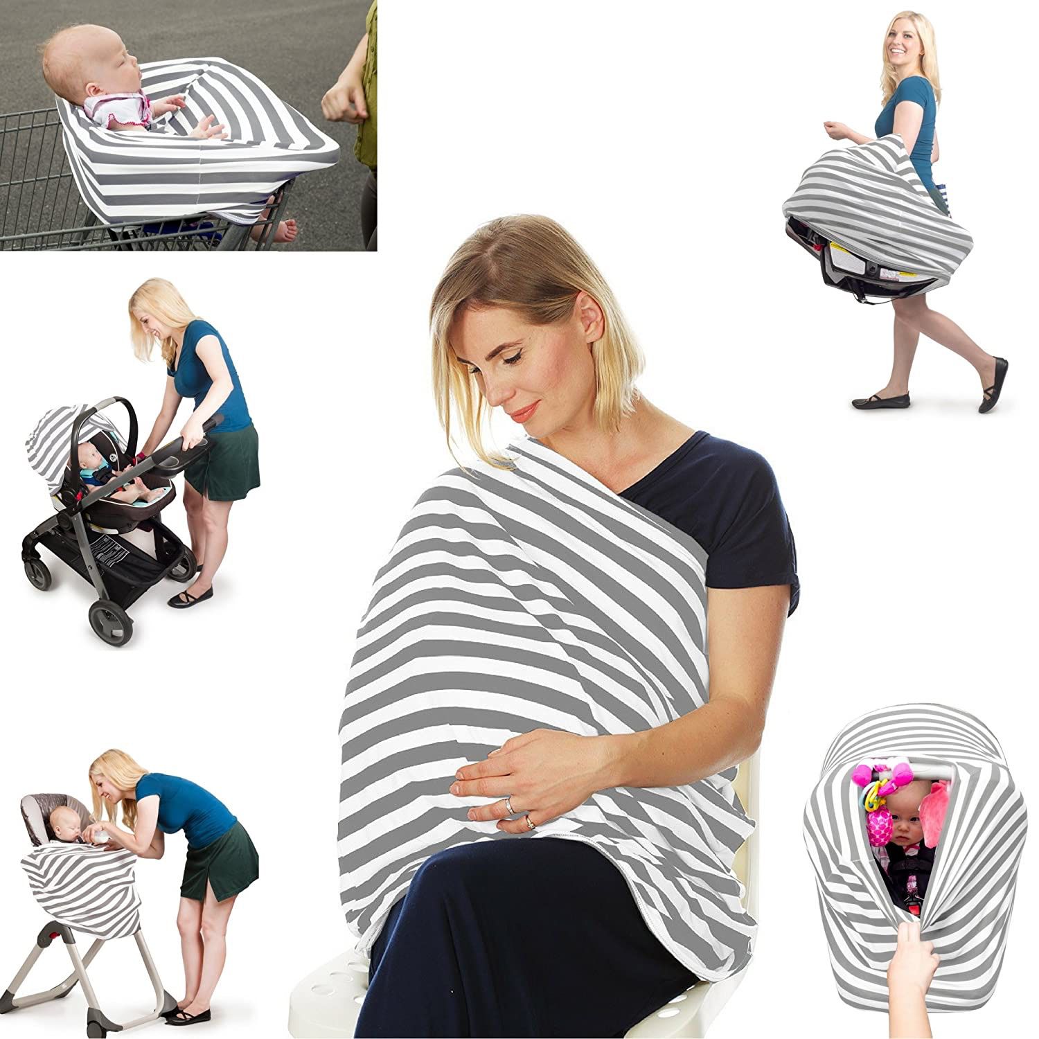 Car seat and nursing cover