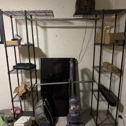Clothing Rack Storage Space