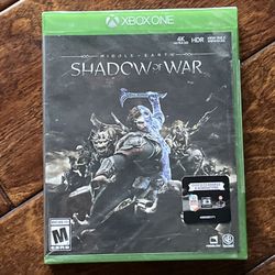 Middle-earth: Shadow of War (Microsoft Xbox One, 2017) Brand New