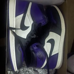 Jordan 1 Retro Purple Court