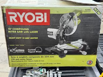 Ryobi Mitre Saw With Lazer