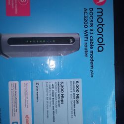Cable Modem Plus Ac3200 Wi-Fi Router 