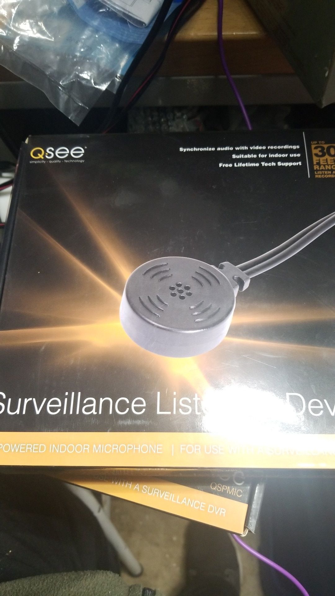 Surveillance listening device