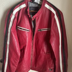Leather Mossimo Jacket