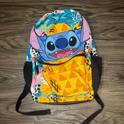 Disney Stitch Pineapple Backpack | Vibrant Collectible | Tropical Lilo & Stitch Design