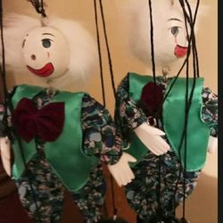 Vintage Puppets On String 