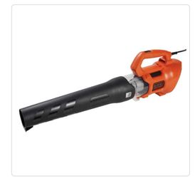 Black+ Decker Axial Leaf Blower Corded 