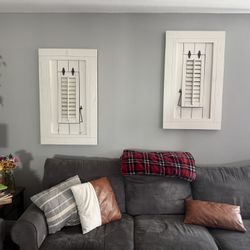 Pottery Barn Wall Art Shutters 