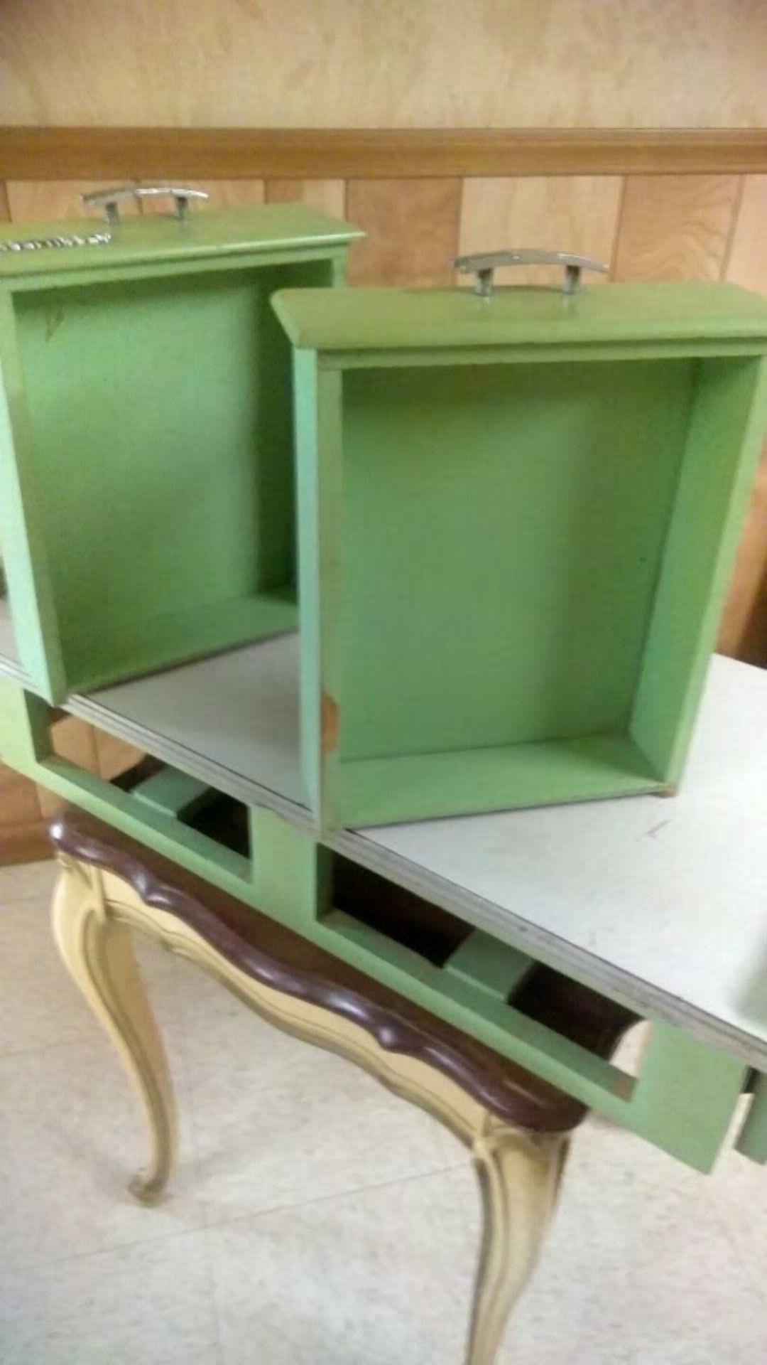 Vintage Sterilizer Barber Table