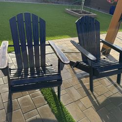 2 Adirondack Chairs