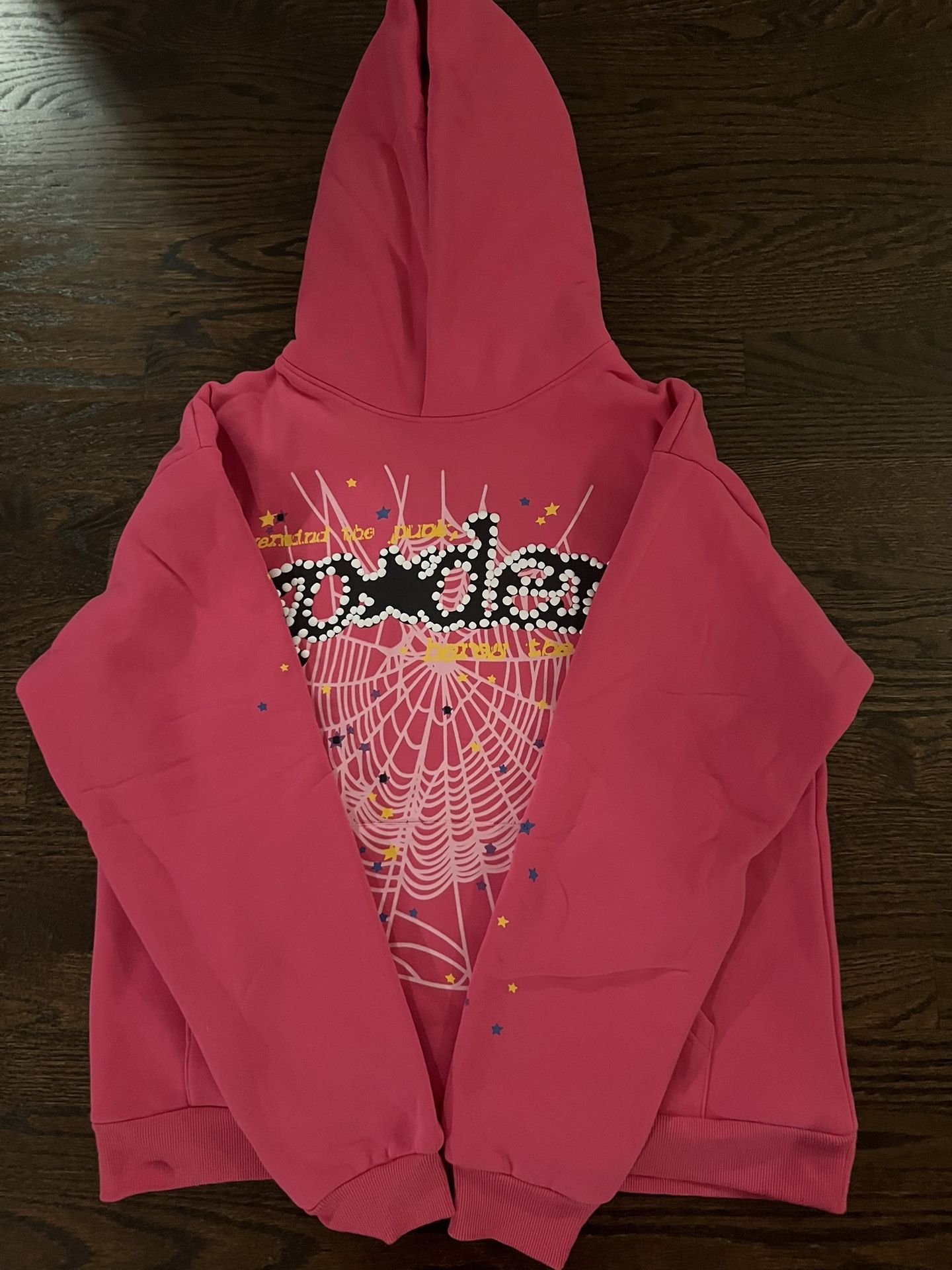 Pink V2 Sp5der Hoodie