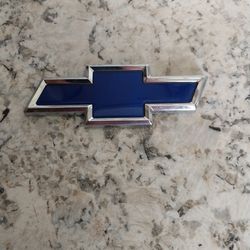Chevrolet Bow Tie In Blue 