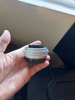Fujifilm 23mm f2.8 WR silver