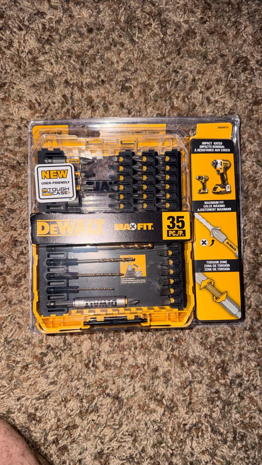 DeWALT SCREWDRIVING BIT SET 