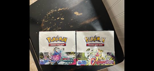 Pokémon Booster Boxes Temporal Fates And Base Scarlet Violet