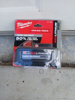 Milwaukee M18 XC8.0 red lithium