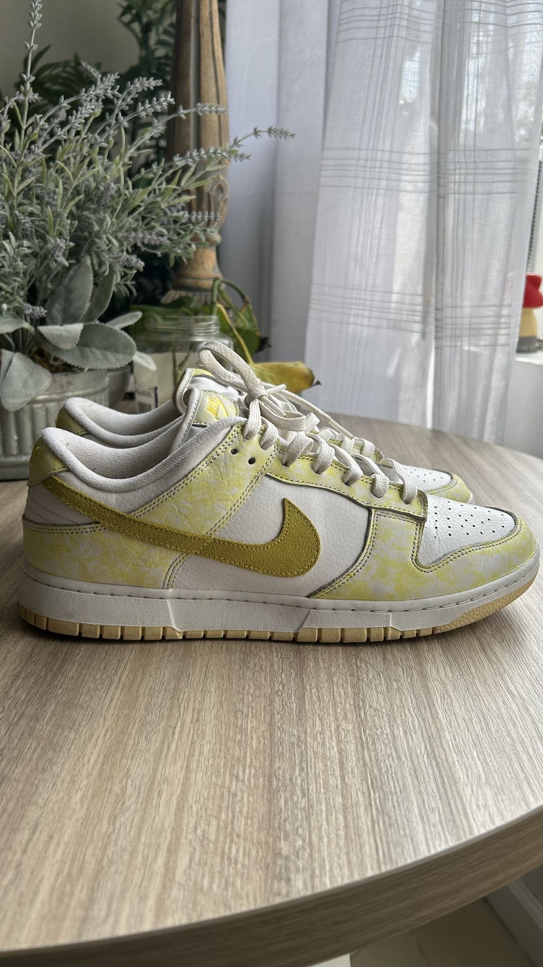 Nike Dunk Low Retro Yellow Strike Size 10