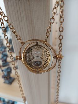 Noble Collection Time Turner Original Edition In Real Gold