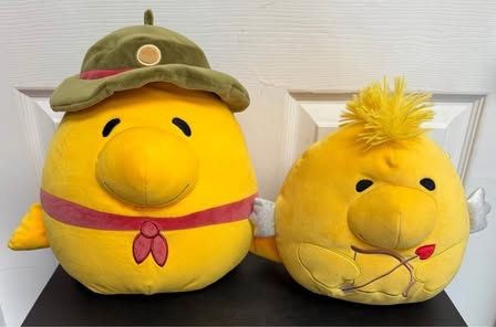 Two Woodstock Plush Snoopy Charlie Brown $5 each or $8 for Both