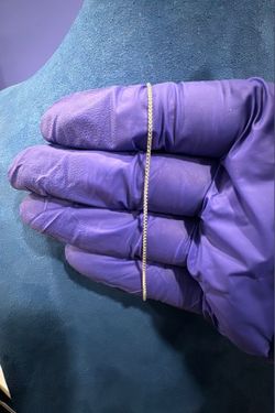 New Italy 925 Solid Sterling Silver Box Chain Bracelet 7" 1.2g 1.1mm