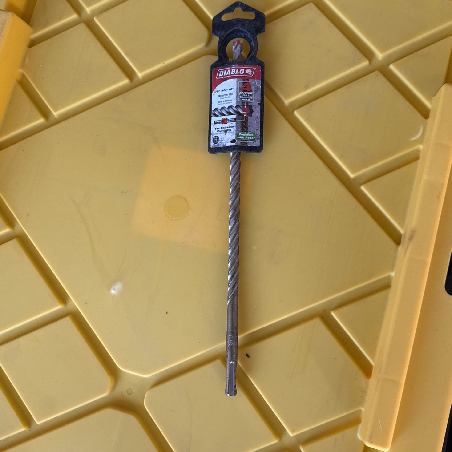 Diablo 3/8 X 12”Concrete Drill Bit
