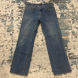 Faded Glory Men's Straight Blue Jeans Sz 32x32