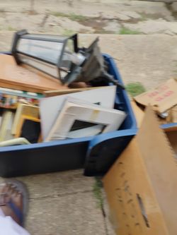 A Tub Of Picture Frames