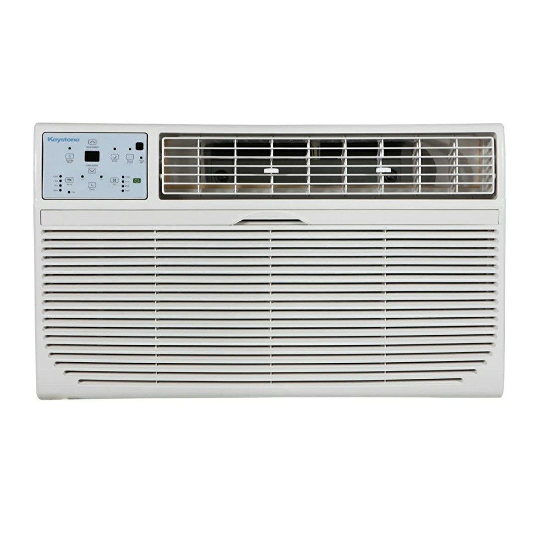 Keystone 8,000 BTU 115V Through-The-Wall Air Conditioner with Heat Capability