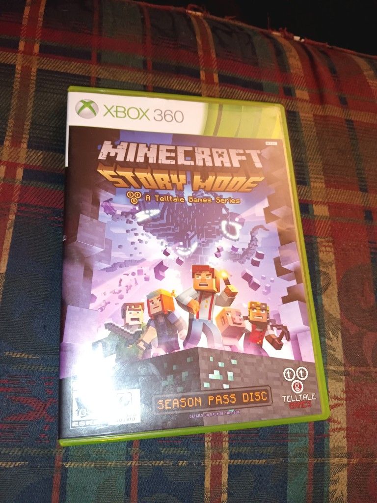 Minecraft: Story Mode Season Pass Disc (Microsoft Xbox 360) video game