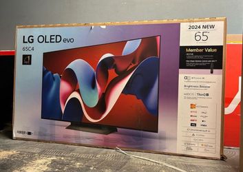 65C4 65” LG smart 4k oled hdr tv