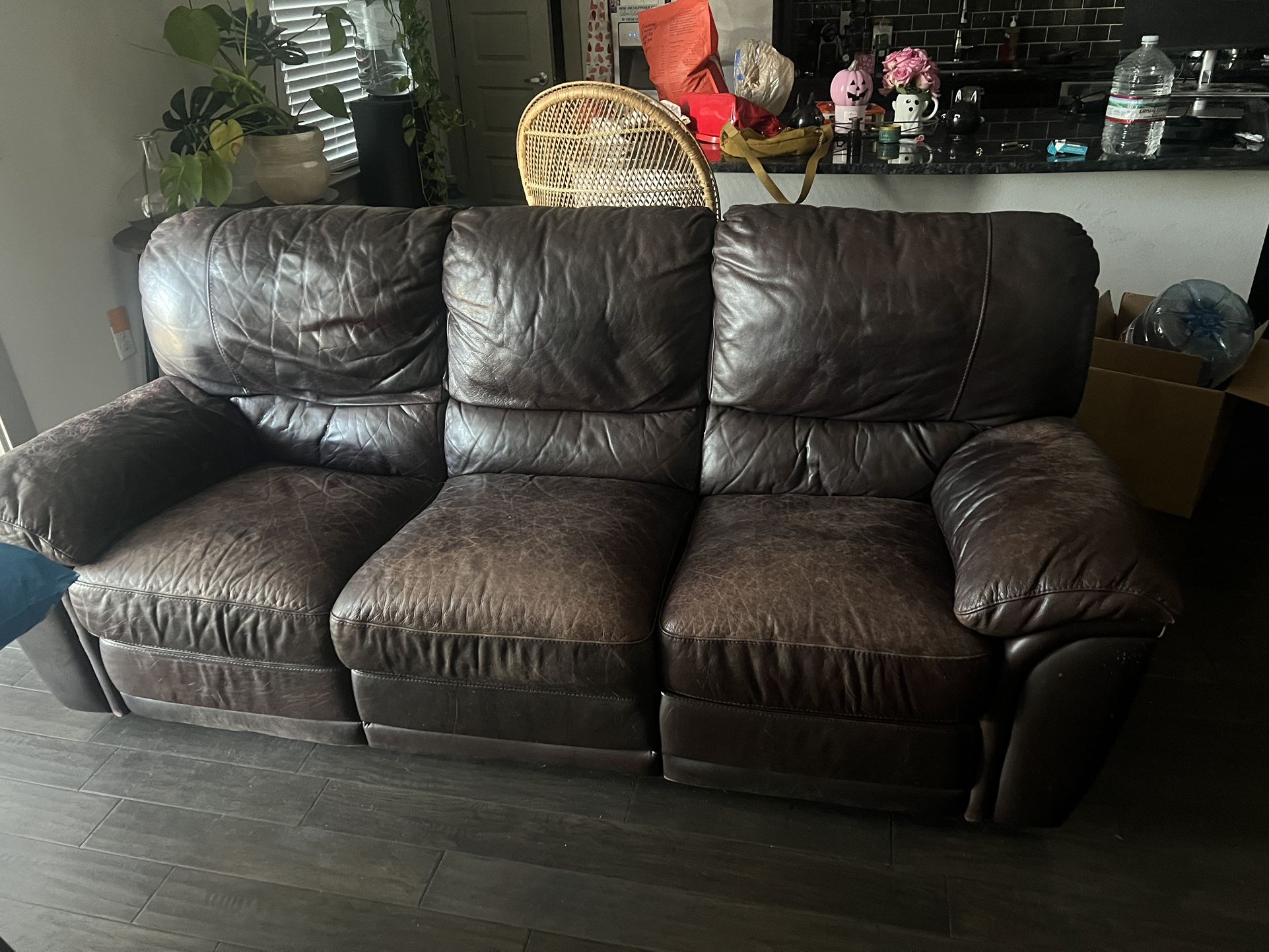 Genuine Lester Sofa Recliner