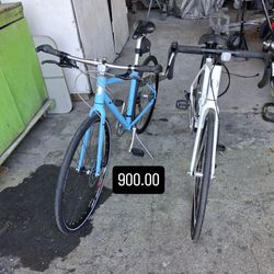 Two Roll vintage racing bikes