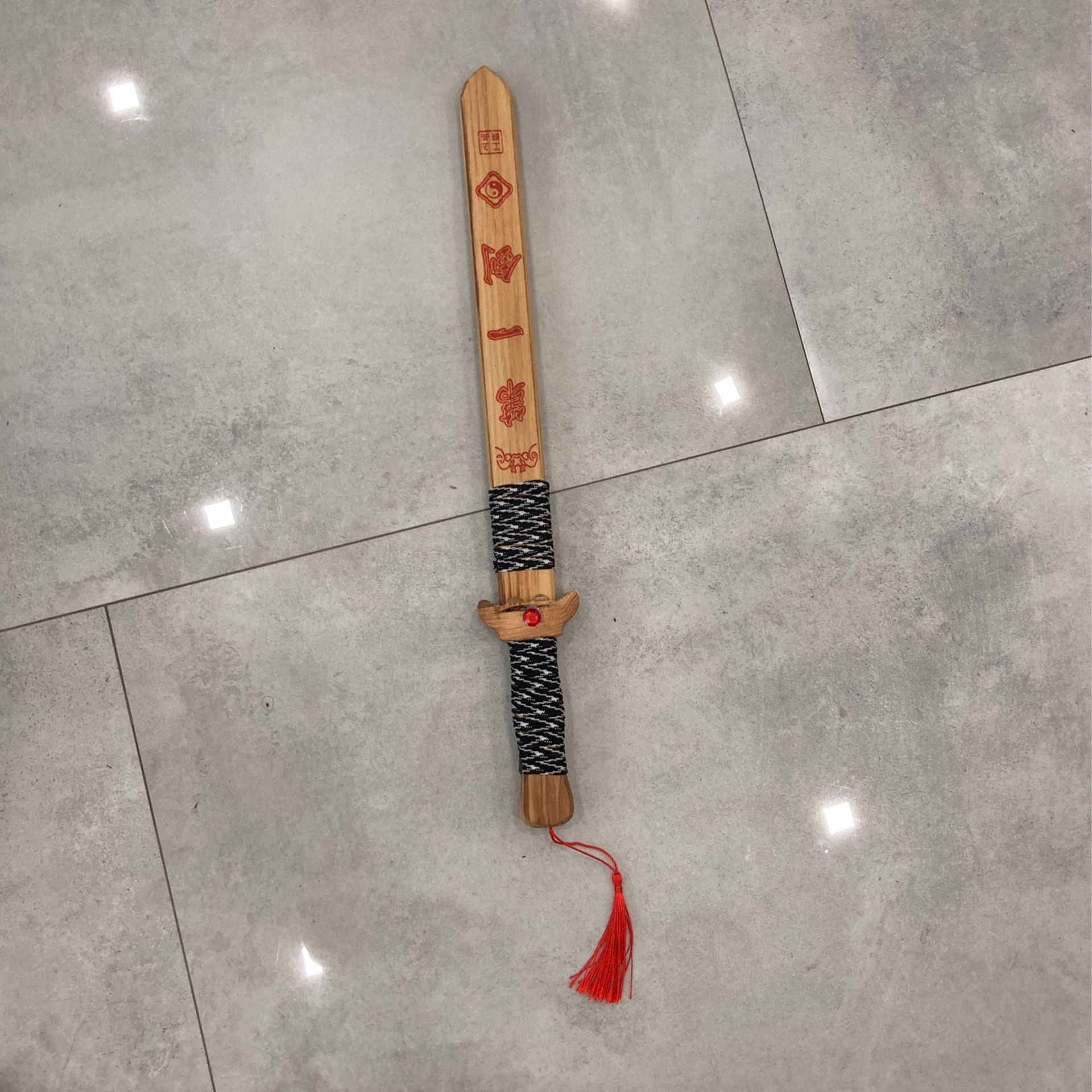 Wooden Sword With Sheath