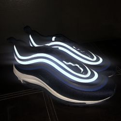 Nike Men's Air Max 97 Ultra 17 Obsidian Blue Shoes 918356-401