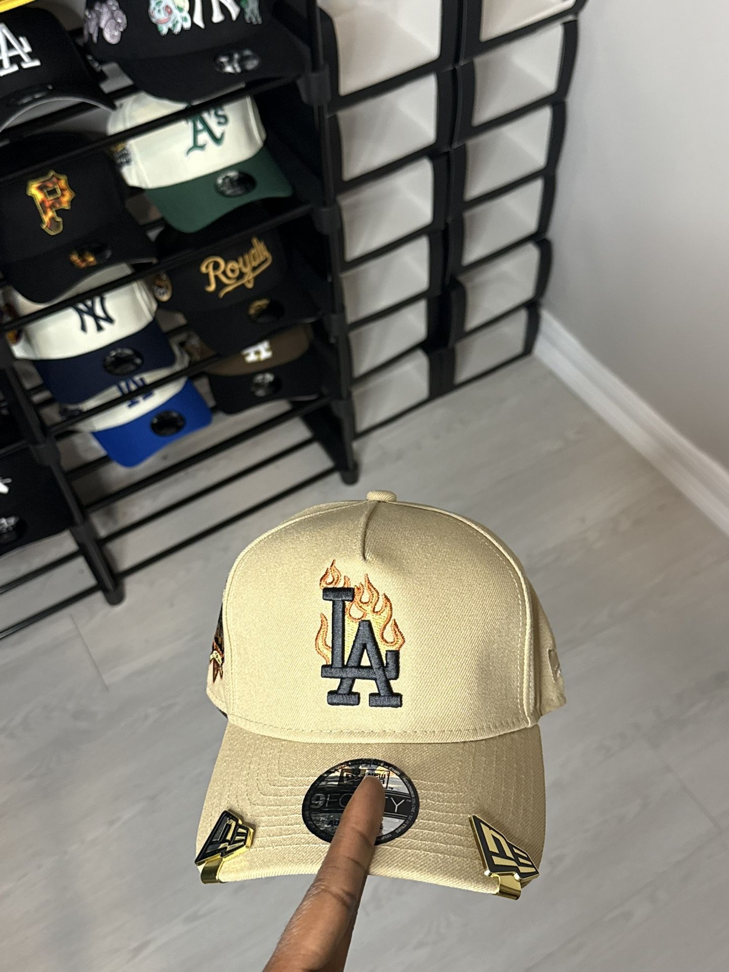 New Era NY Yankees Metallic Flames 9Forty Adjustable Snapback