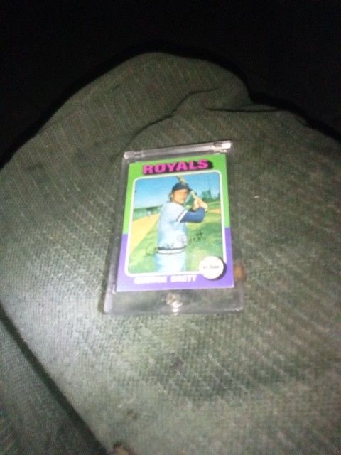 George Bret Rockie Card