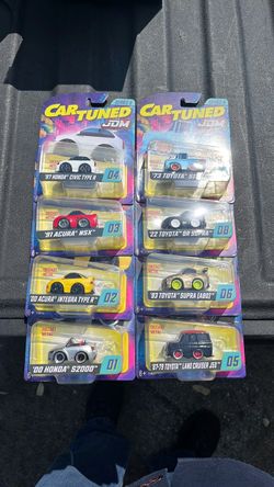 Car tuned jdm series 6 unopened set diecast