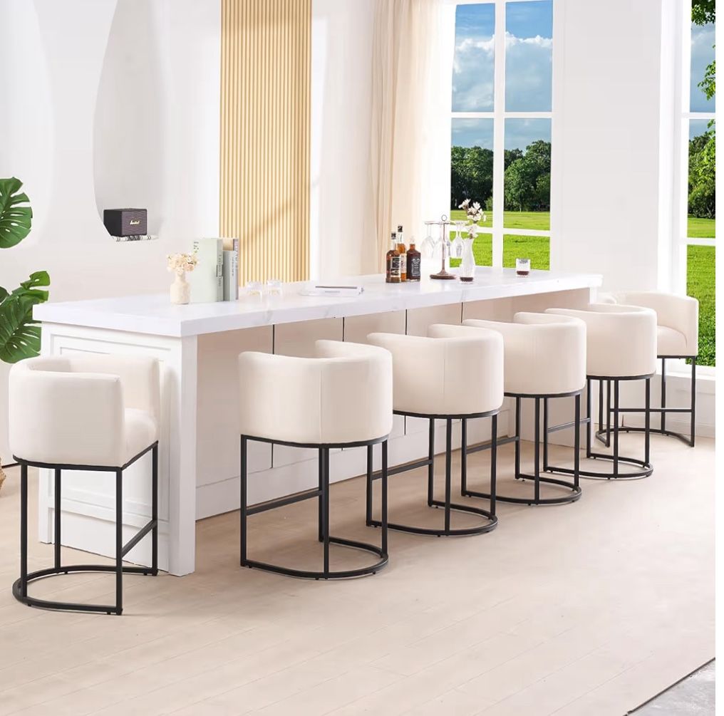 Beige Counter/Bar Stools 