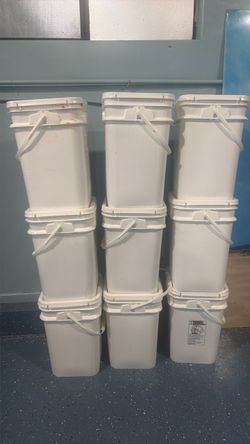 Free Paint Or Storage Boxes