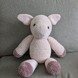 Crochet Pig Stuffed toy