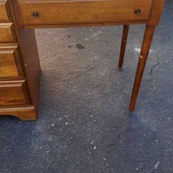  Mid-century Writing Desk & Night Stand