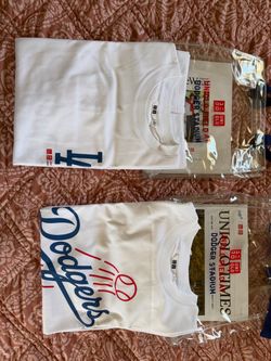 Dodgers shirts and bags