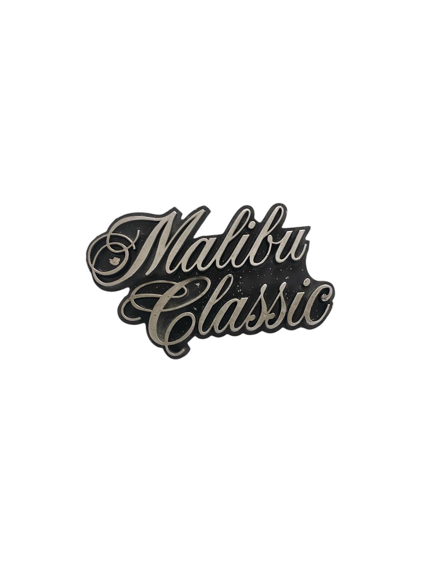 Vintage OEM 1976 77 Chevrolet Malibu Classic Front Grille Badge Emblem 377075