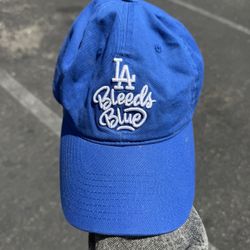 LA Bleeds Blue Dodgers Baseball Cap